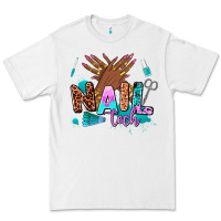White nail tech Premium Tee - AdoDesignShop