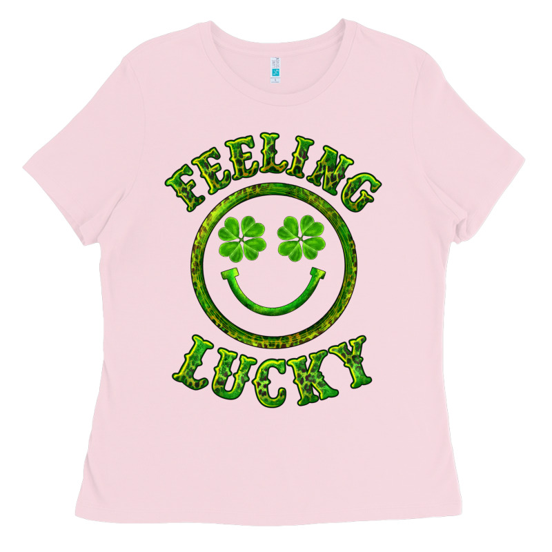 Feeling Lucky With Leopard Ladies Tee by RanaPortraitStore | Teevron
