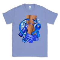 Colony Blue colon cancer heels Classic Tee - NancyCooperArtShop