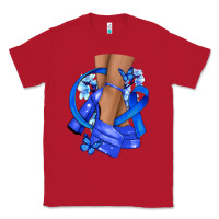 Red colon cancer heels Classic Tee - NancyCooperArtShop