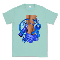 Seafoam colon cancer heels Classic Tee - NancyCooperArtShop