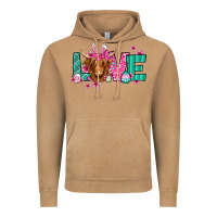 Vintage Camel love easter floral longhaired cow Vintage Hoodie - Jasminsmagicworld