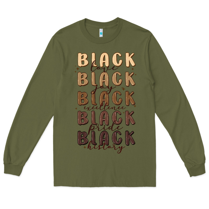 Black History Long Sleeve Tee by MaliasSmallBusiness | Teevron