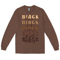 Chestnut black history Long Sleeve Tee - MaliasSmallBusiness