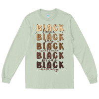 Matcha black history Long Sleeve Tee - MaliasSmallBusiness