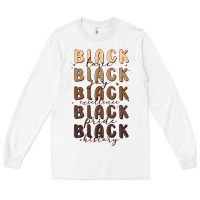 White black history Long Sleeve Tee - MaliasSmallBusiness