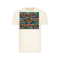 Vintage Arctic bucking bronco serape turquoise Vintage Tee - Artiststas