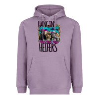 Lavender Hangin With My Heifers Heavyweight Hoodie - Bettercallsaul