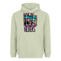 Matcha Hangin With My Heifers Heavyweight Hoodie - Bettercallsaul