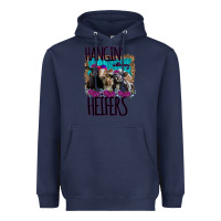 Navy Hangin With My Heifers Heavyweight Hoodie - Bettercallsaul