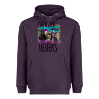 Plum Hangin With My Heifers Heavyweight Hoodie - Bettercallsaul