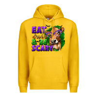 Lemon Eat Drink and Be Scary with Halloween Premium Hoodie - texasbilliewilder