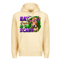 Pina Colada Eat Drink and Be Scary with Halloween Premium Hoodie - texasbilliewilder