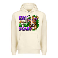 Sandshell Eat Drink and Be Scary with Halloween Premium Hoodie - texasbilliewilder