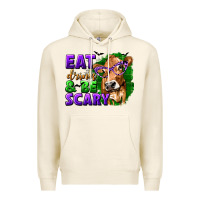 Tofu Eat Drink and Be Scary with Halloween Premium Hoodie - texasbilliewilder