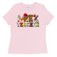 Bubblegum Pink physical education teacher Ladies Tee - texasbilliewilder