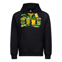Black St. Patrick's Day Nurse coffee cups Urban Hoodie - HowdyJamesFarm