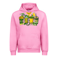 Fuchsia Pink St. Patrick's Day Nurse coffee cups Urban Hoodie - HowdyJamesFarm