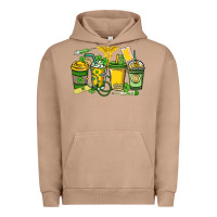 Pigment Burro St. Patrick's Day Nurse coffee cups Urban Hoodie - HowdyJamesFarm