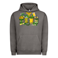 Pigment Tornado St. Patrick's Day Nurse coffee cups Urban Hoodie - HowdyJamesFarm