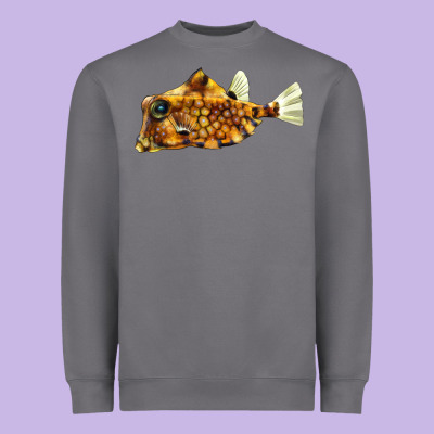 Humpback Turretfish Heavyweight Sweatshirt Designed By Lillyallendesigns