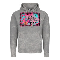 Cloud Rock in october we wear pink Vintage Hoodie - JahusDesignShop
