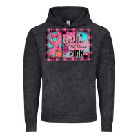 Vintage Black in october we wear pink Vintage Hoodie - JahusDesignShop