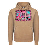 Vintage Coffee in october we wear pink Vintage Hoodie - JahusDesignShop