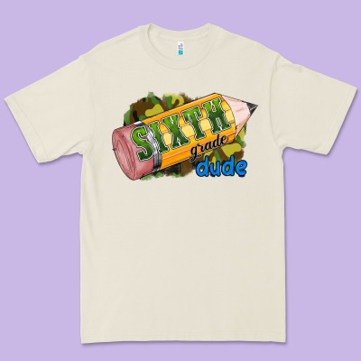 Sixth Grade Dude Premium Tee Designed By Ranaportraitstore