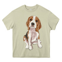 Mossy beagle Heavy Core Tee - RanaPortraitStore