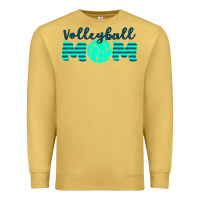 Antique Gold Volleyball Mom Premium Sweatshirt - Bettercallsaul