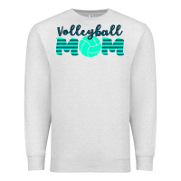 Oatmeal Heather Volleyball Mom Premium Sweatshirt - Bettercallsaul