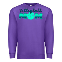 Purple Volleyball Mom Premium Sweatshirt - Bettercallsaul