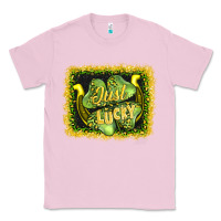 Bubblegum Pink just lucky Classic Tee - AdoDesignShop