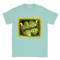 Seafoam just lucky Classic Tee - AdoDesignShop