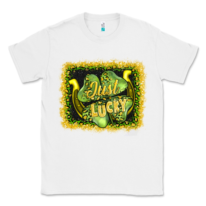 Just Lucky Classic Tee by AdoDesignShop | Teevron