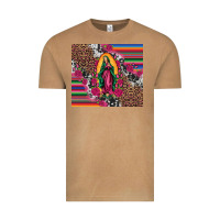 Our Lady Of Guadalupe Serape Background Tumbler Vintage Tee | Teevron