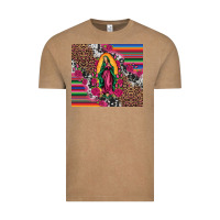Vintage Coffee our lady of guadalupe serape background tumbler Vintage Tee - Artiststas