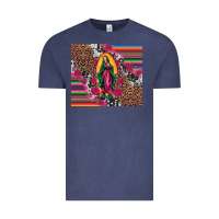Vintage Denim our lady of guadalupe serape background tumbler Vintage Tee - Artiststas
