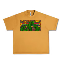 Peanut Butter sunflowers and cactus license plate Urban Heavy Tee - Artiststas