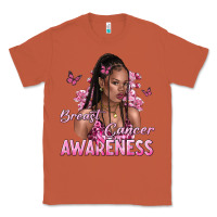Copper breast cancer awareness afro woman Classic Tee - NancyCooperArtShop