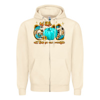 Sandshell with god all things are possible  copy Zipper Hoodie - MaliasSmallBusiness
