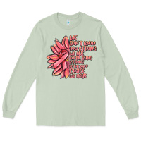 Matcha pink sunflower and cancer ribbon breast cancer Long Sleeve Tee - MaliasSmallBusiness