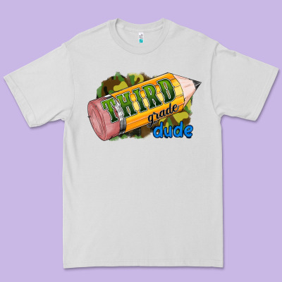 Third Grade Dude Premium Tee Designed By Ranaportraitstore
