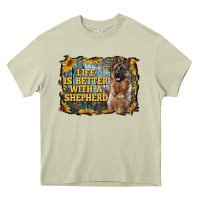 Mossy life is better with a shepperd Heavy Core Tee - RanaPortraitStore