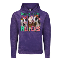 Cloud Purple happy easter heifers Vintage Hoodie - Jasminsmagicworld