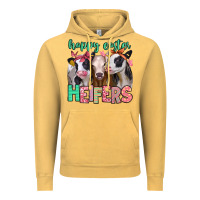 Happy Easter Heifers Vintage Hoodie | Teevron
