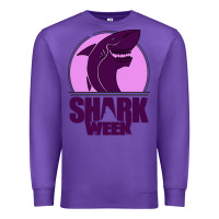 Purple shark Week Premium Sweatshirt - Bettercallsaul