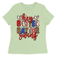 Matcha hey batter batter swing Ladies Tee - Zillion Design Studio