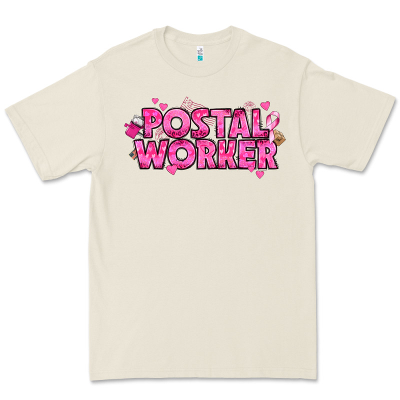 Breast Cancer Postal Worker Premium Tee by texasbilliewilder | Teevron
